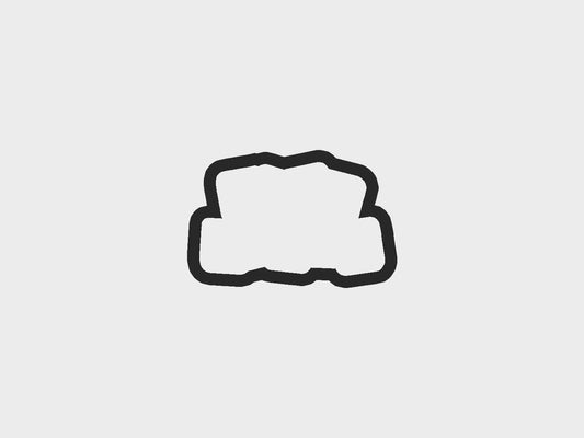 Word Blocks Game Night Cookie Cutter STL Files