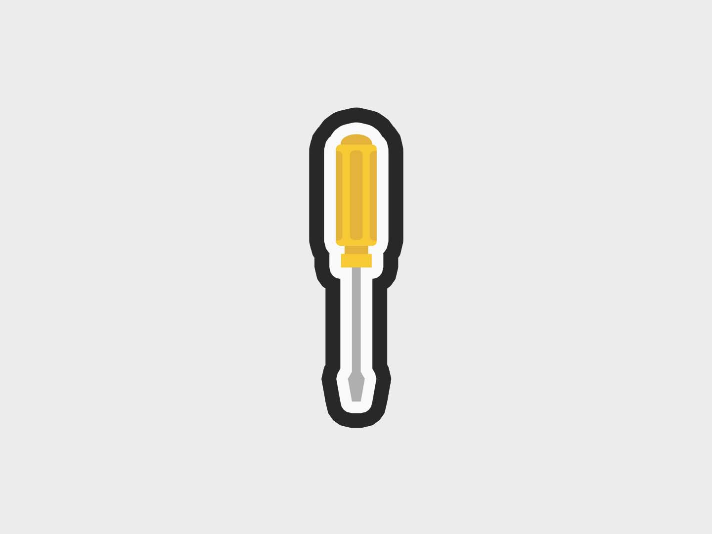 Screwdriver Tool Set Cookie Cutter STL Files
