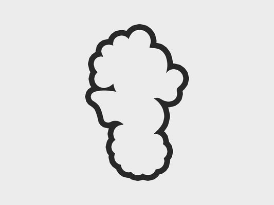 Seahorse Vampire Mermaid Cookie Cutter STL Files