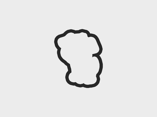 Sitting Puppy Dog Cookie Cutter STL Files