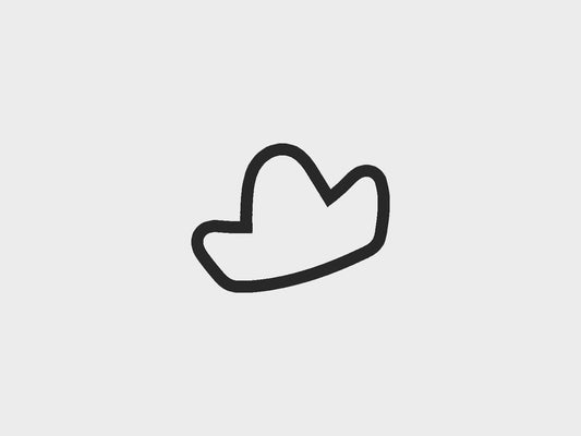 Sombrero Cinco De Mayo Fiesta Cookie Cutter STL Files