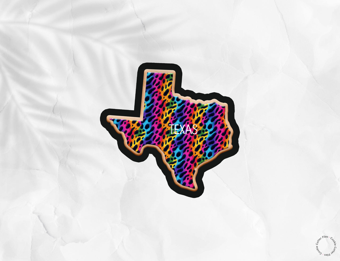 Texas State Basic Cookie Cutter STL Files Cookie Cutter Files