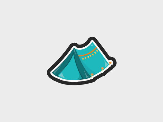 Tent Long Camping Kids Cookie Cutter STL Files