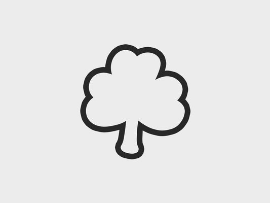 Three Leaf Clover Lucky Charms Cookie Cutter STL Files