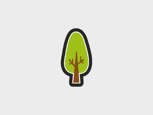 Tree Triangle Earth Day Hero Cookie Cutter STL Files
