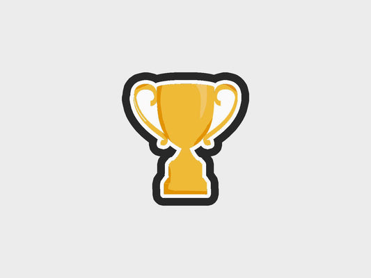 Trophy Super Bowl Party Cookie Cutter STL Files