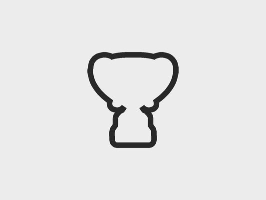 Trophy Super Bowl Party Cookie Cutter STL Files