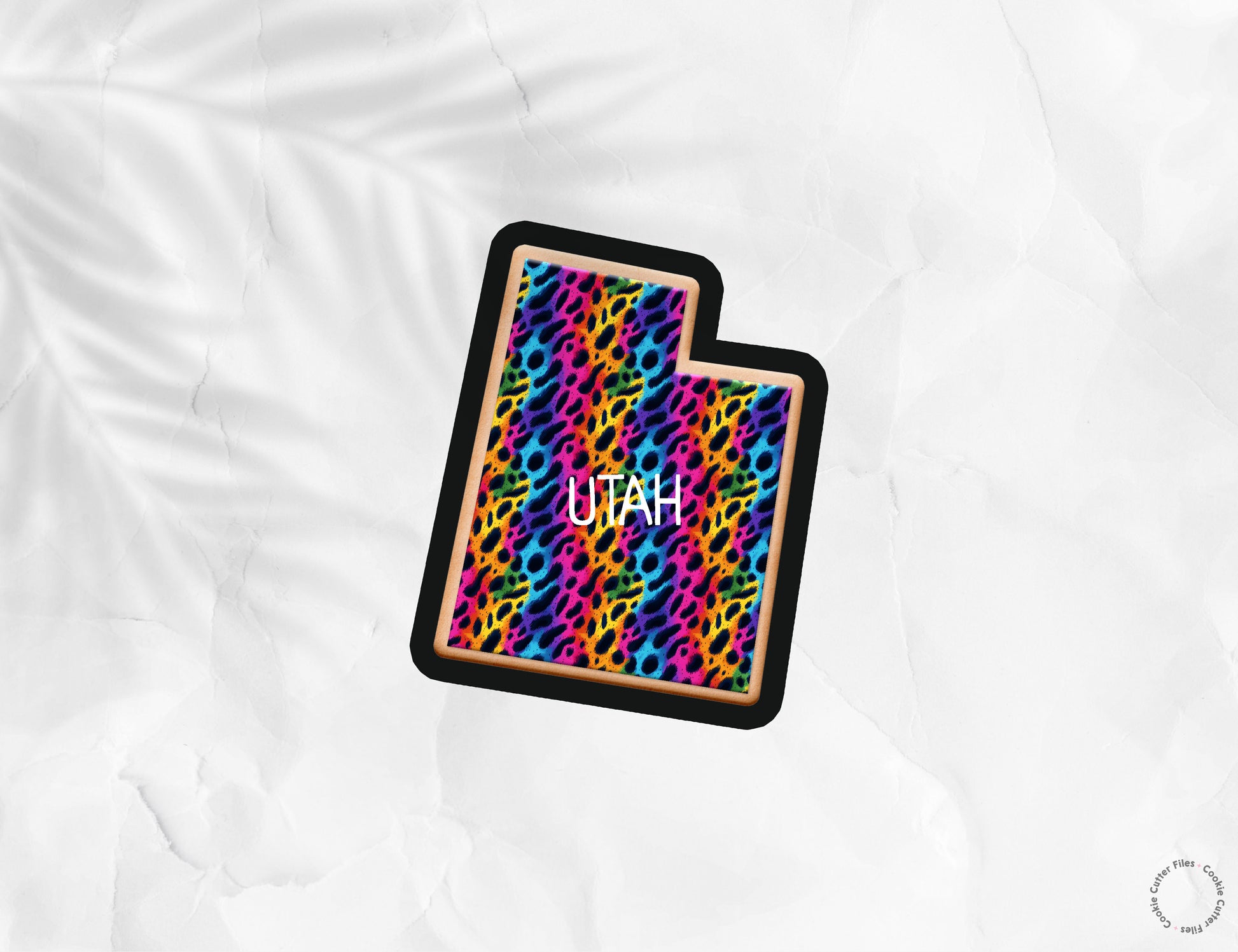 Utah State Basic Cookie Cutter STL Files Cookie Cutter Files