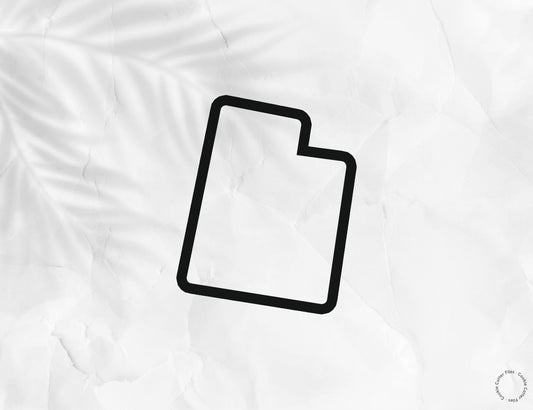 Utah State Basic Cookie Cutter STL Files Cookie Cutter Files