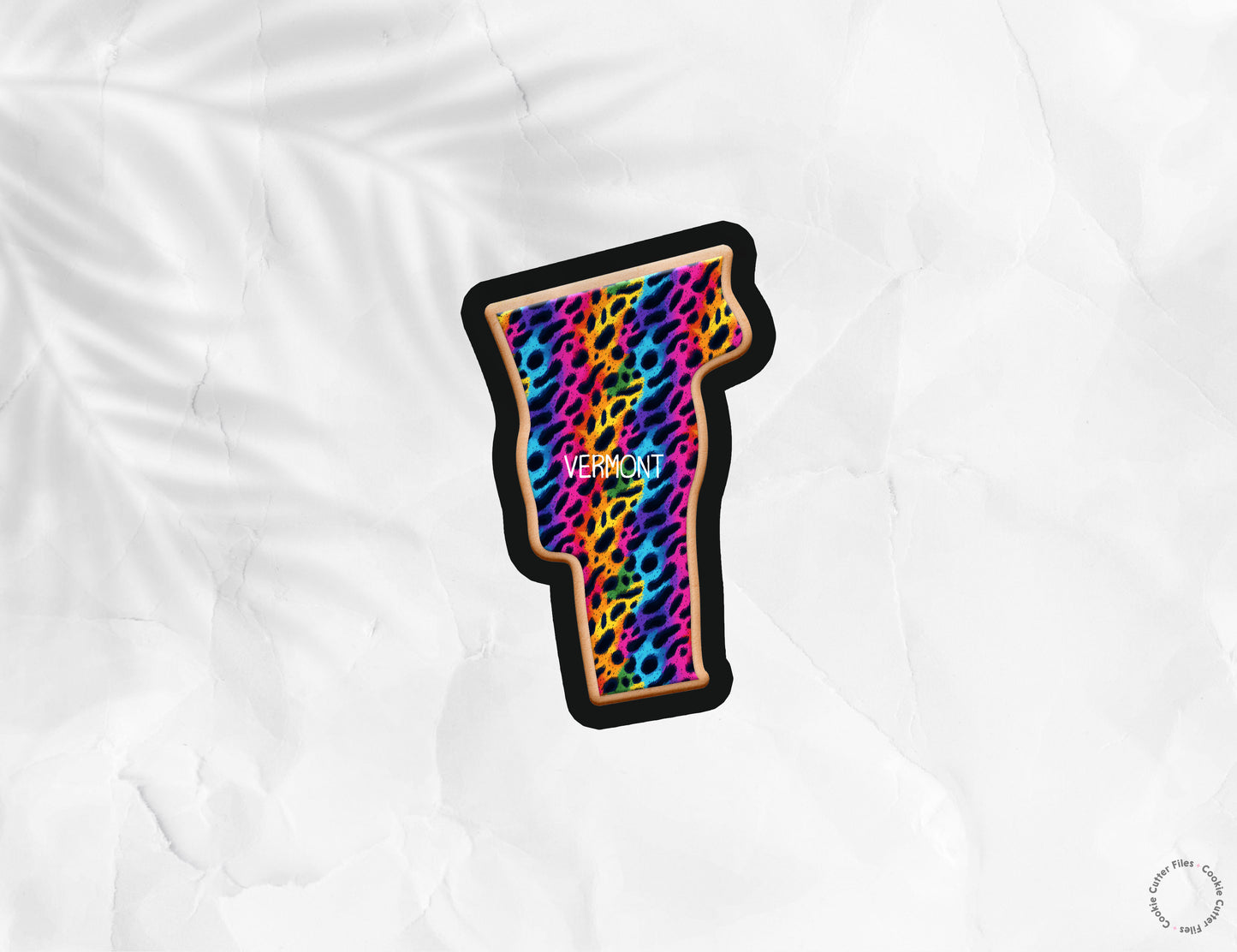 Vermont State Basic Cookie Cutter STL Files Cookie Cutter Files