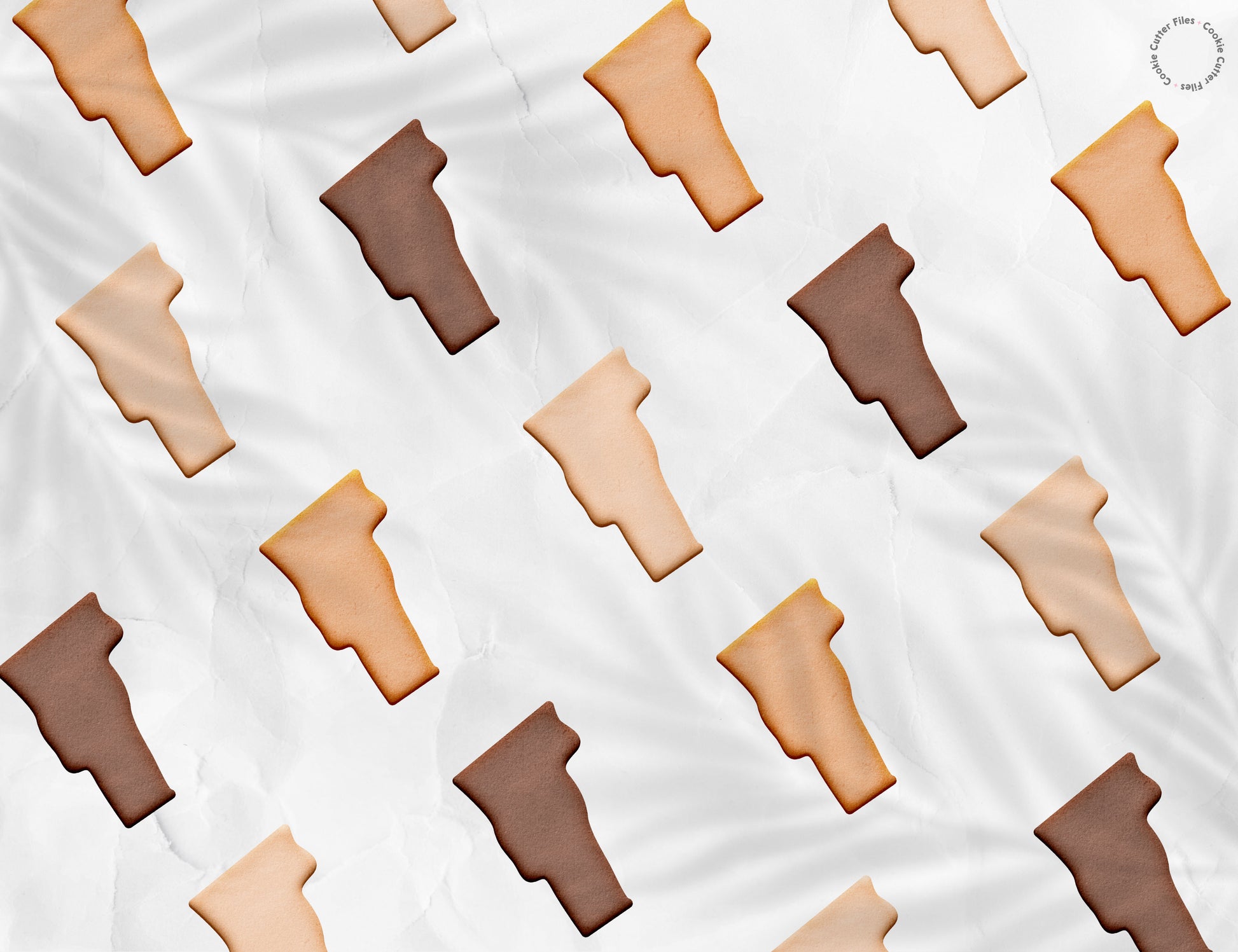 Vermont State Basic Cookie Cutter STL Files Cookie Cutter Files