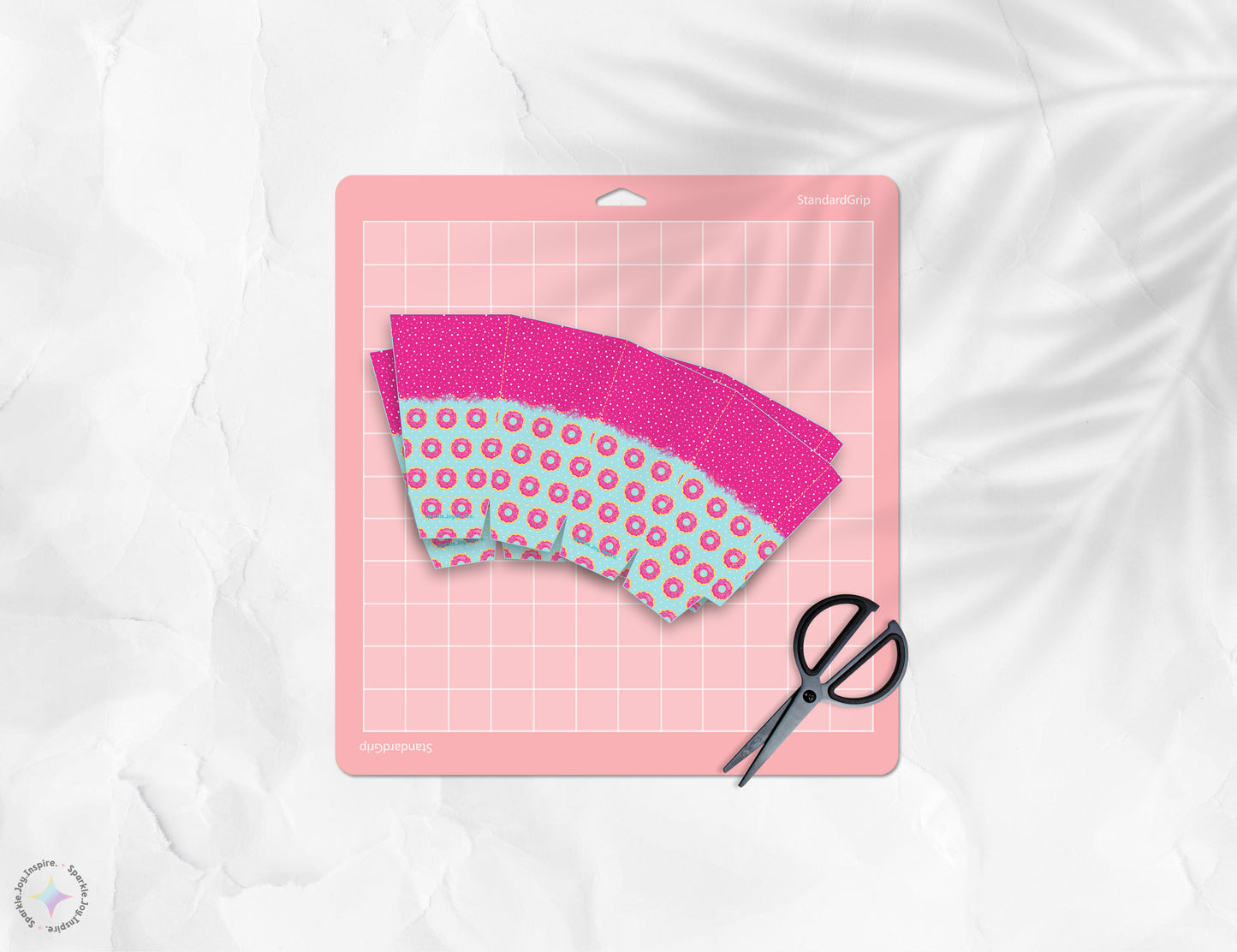 Valentine Coffee Donuts Popcorn Box Paper Craft Printable Paper Crafts