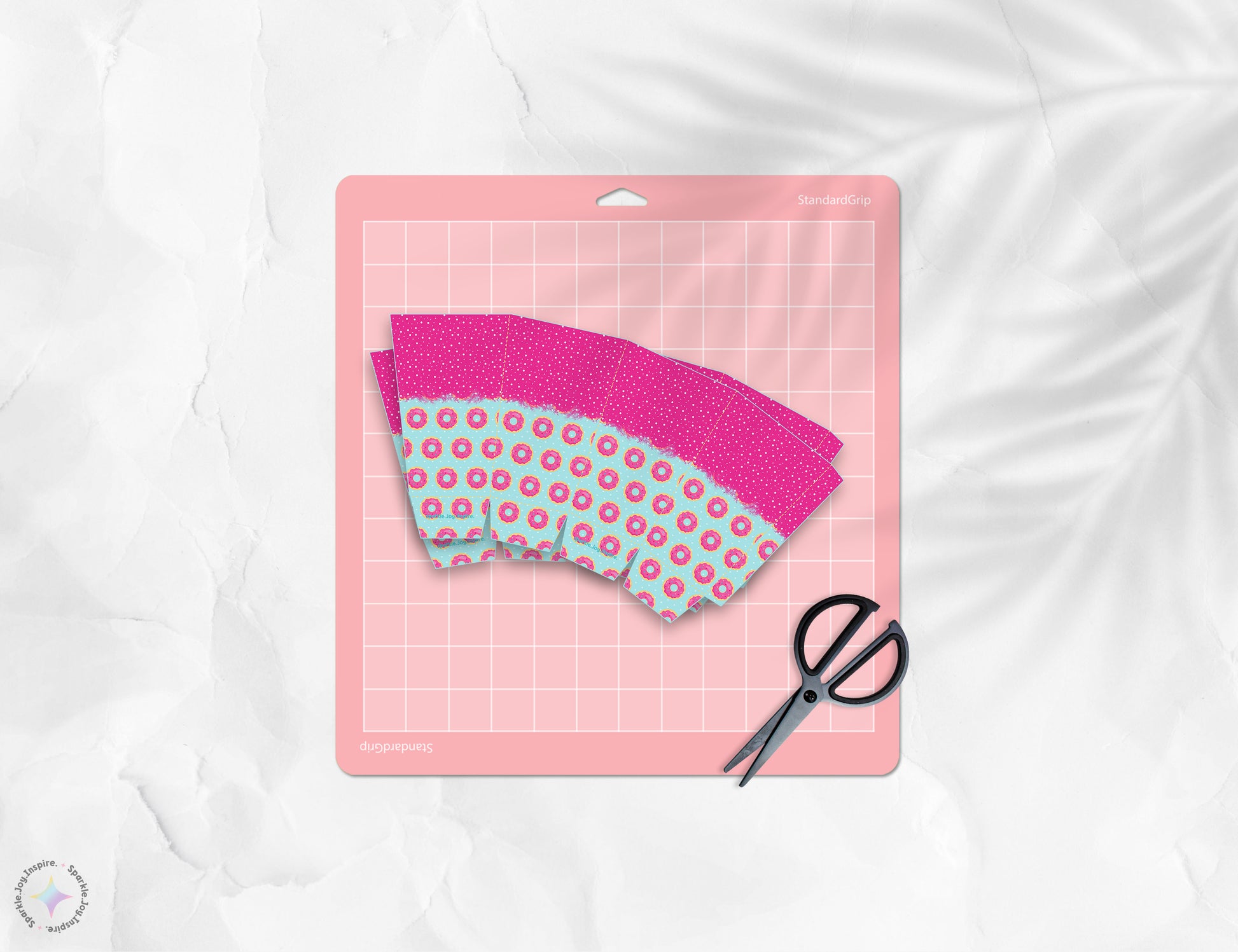 Valentine Coffee Donuts Popcorn Box Paper Craft Printable Paper Crafts