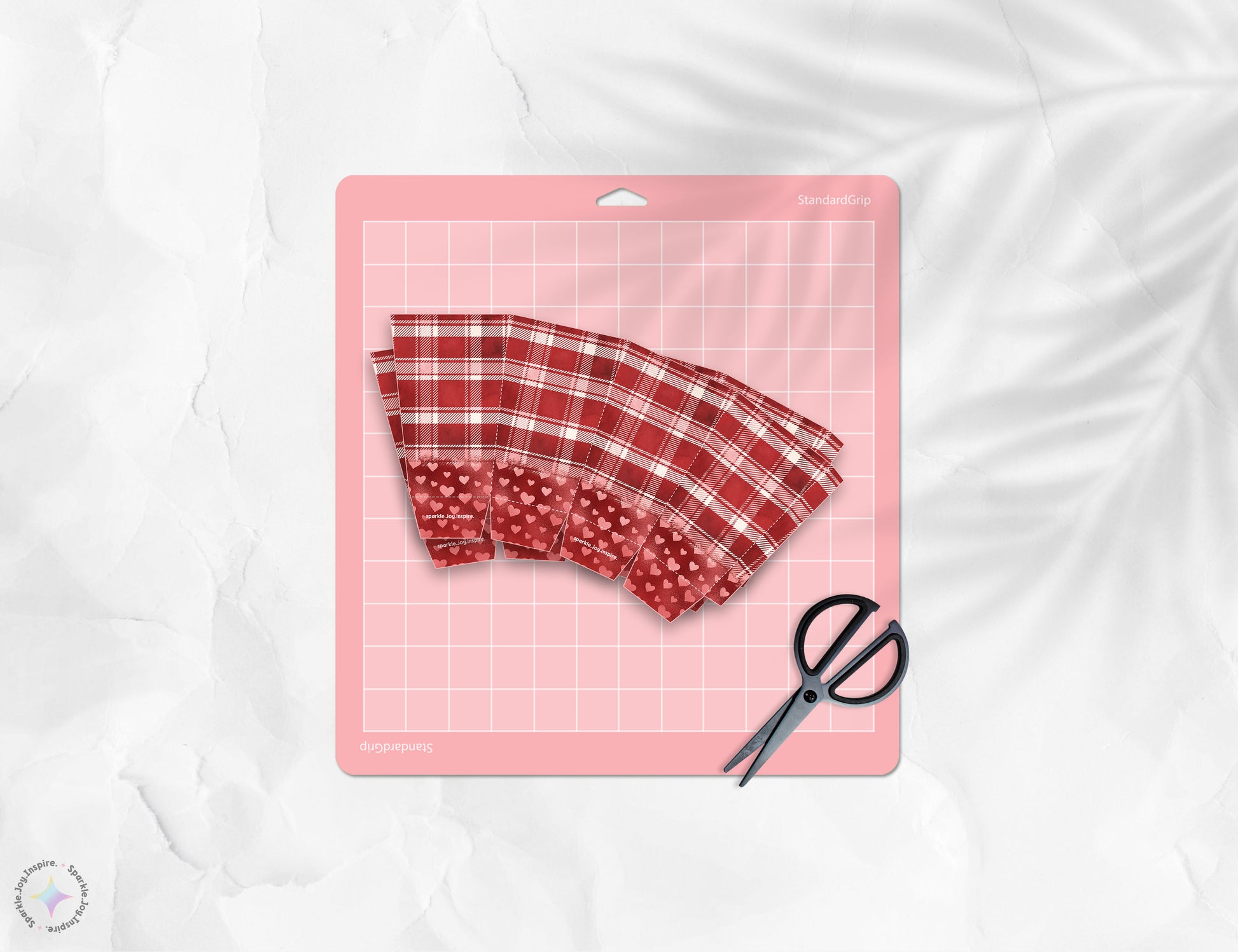 Valentine Flannel Popcorn Box Paper Craft Printable Paper Crafts