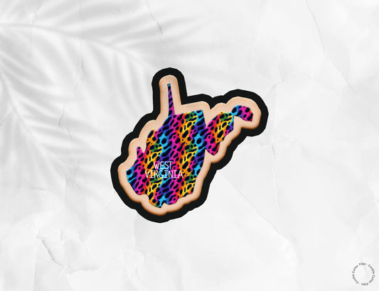 West Virginia State Basic Cookie Cutter STL Files Cookie Cutter Files