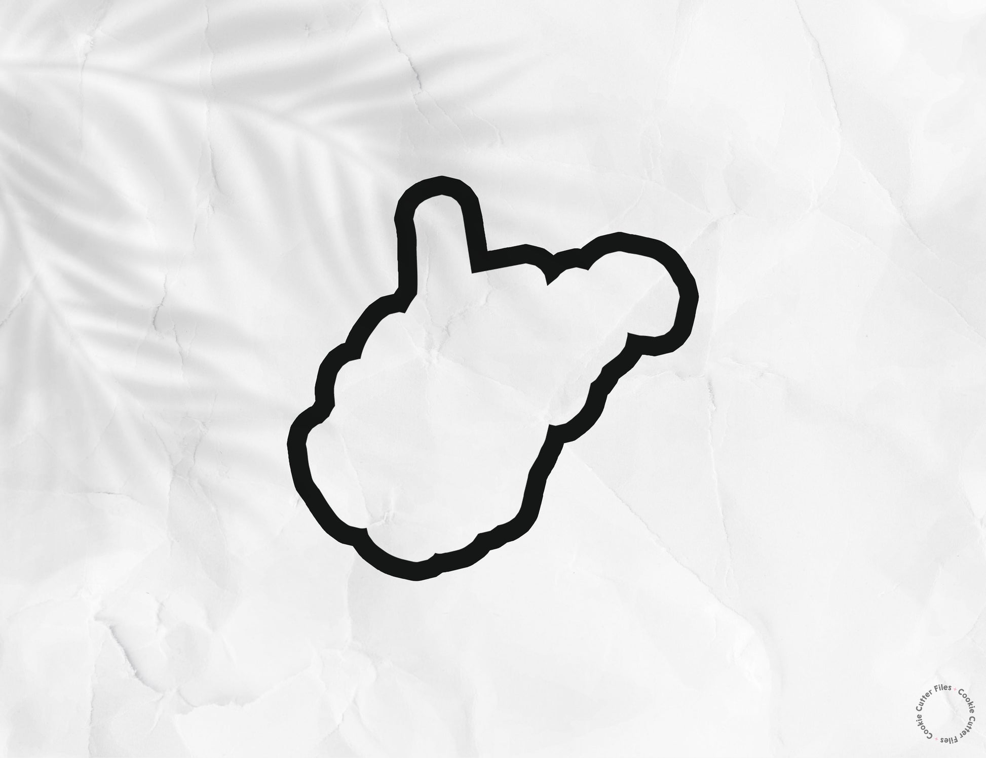 West Virginia State Basic Cookie Cutter STL Files Cookie Cutter Files