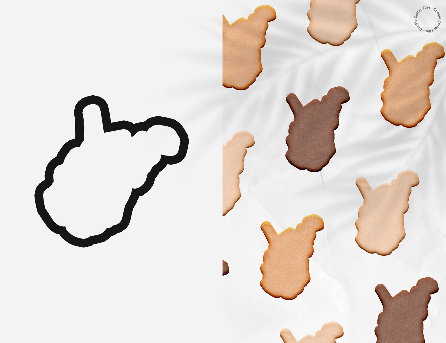 West Virginia State Basic Cookie Cutter STL Files Cookie Cutter Files