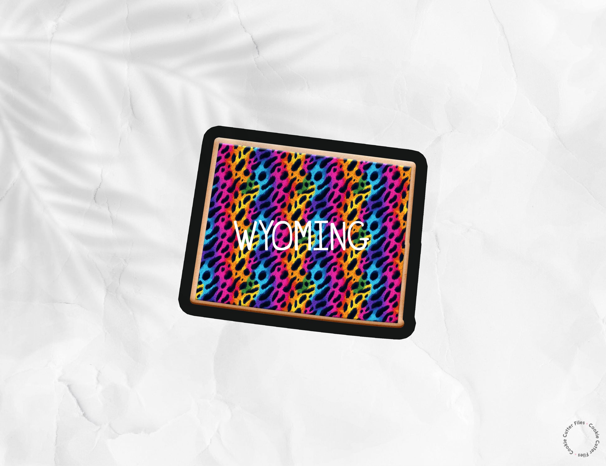 Wyoming State Basic Cookie Cutter STL Files Cookie Cutter Files