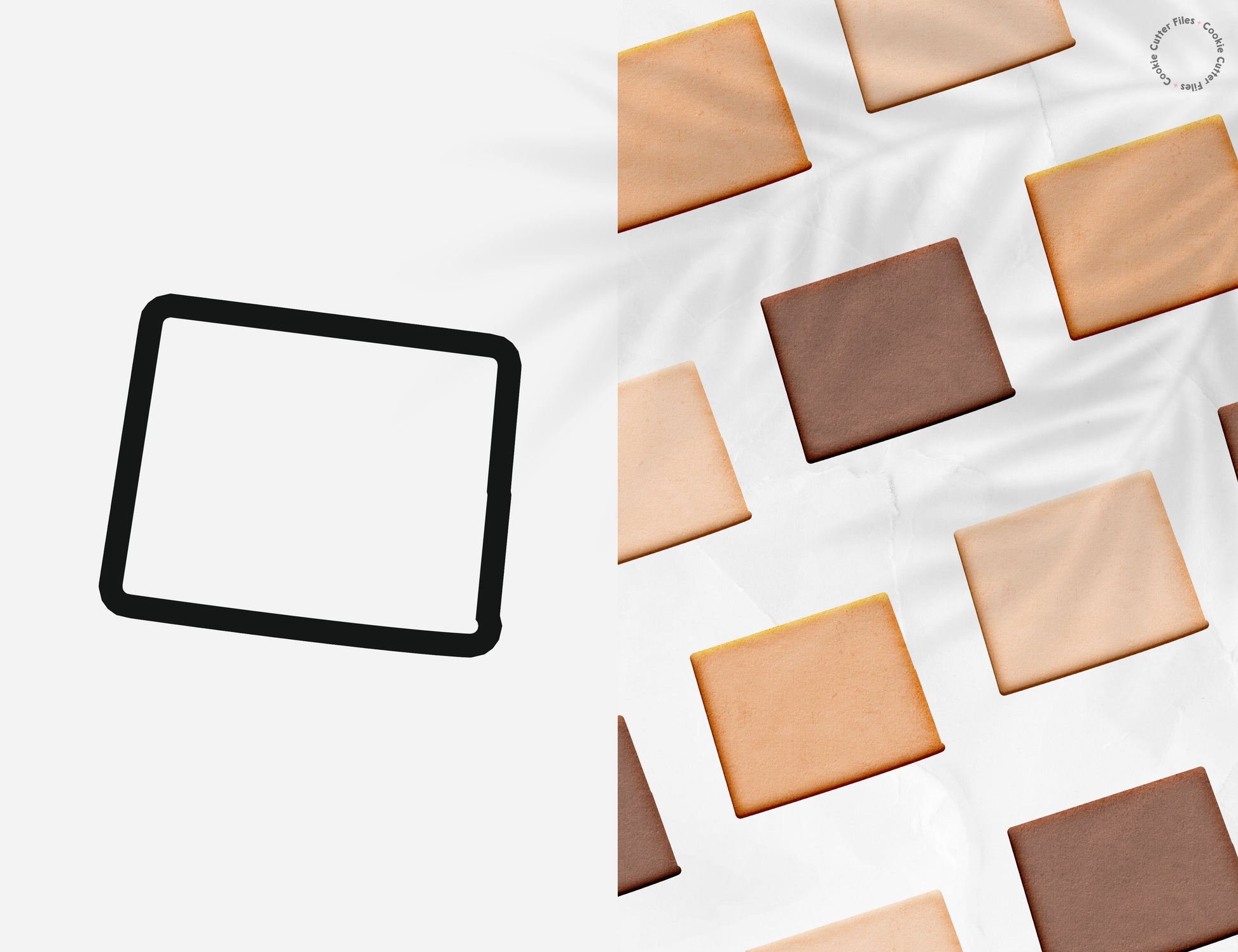 Wyoming State Basic Cookie Cutter STL Files Cookie Cutter Files