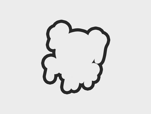 Warning Zombie Kids Cookie Cutter STL Files