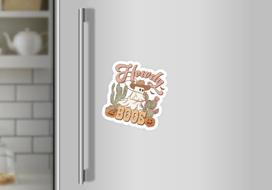 Howdy Boos Howdy Western Halloween Magnet